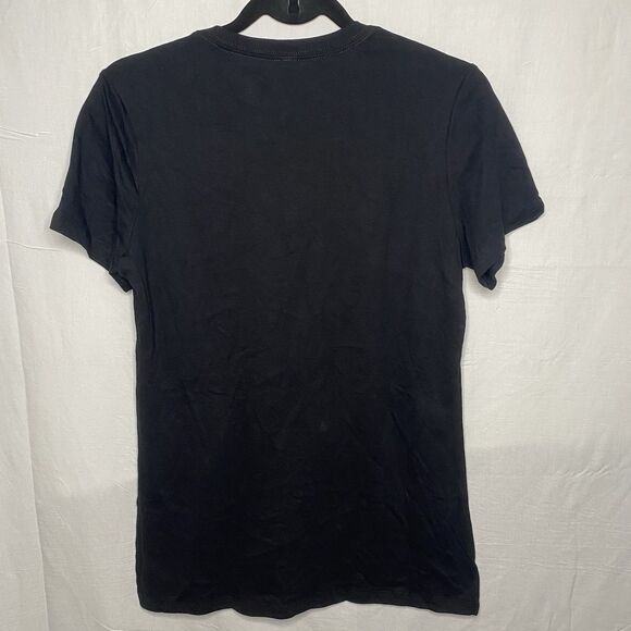 NWT University of Memphis Tigers T-Shirt Vinyl Short Sleeve Womens XL Black Blue - Picture 2 of 7